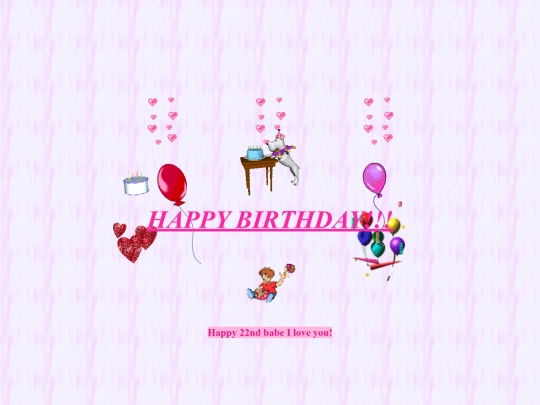 birthday screenshot