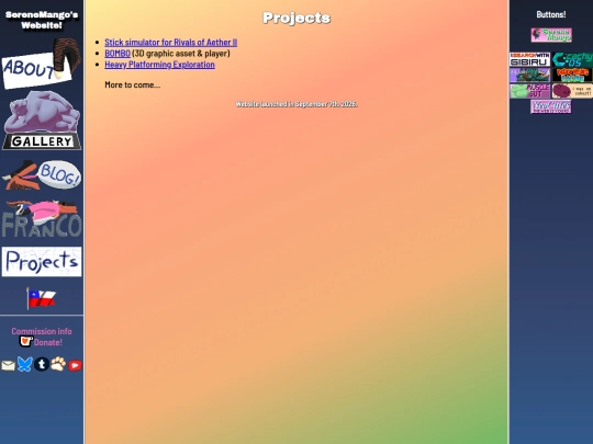 projects screenshot