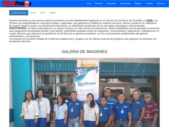 paginas/Nosotros screenshot