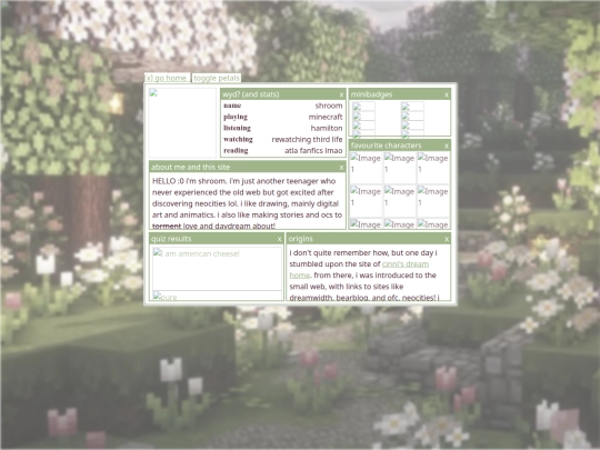 about/oldabout screenshot