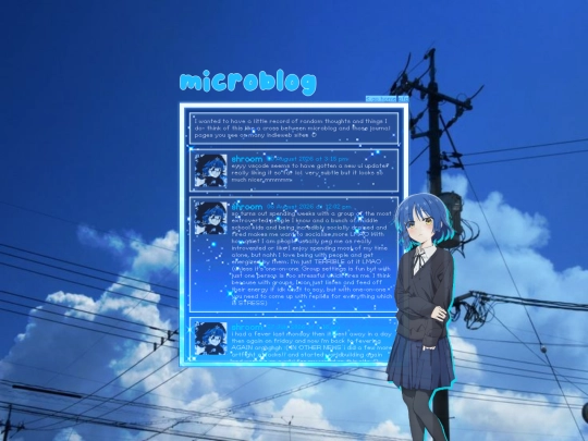 microblog screenshot