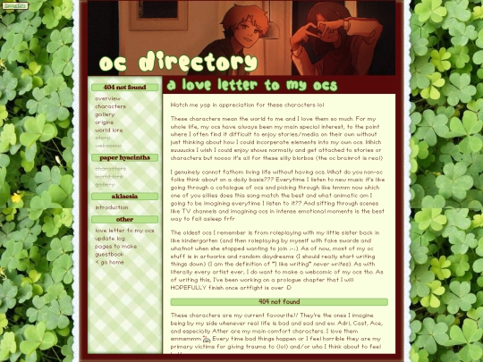 oc/loveletter screenshot