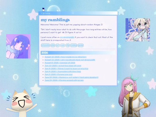 ramblings screenshot