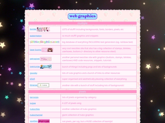 resources screenshot