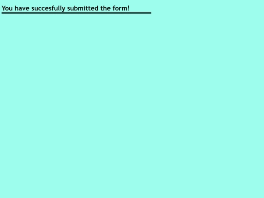response screenshot