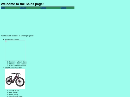 sales screenshot