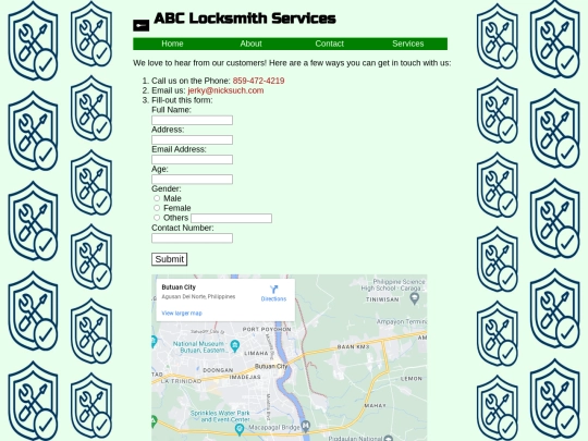 contact screenshot
