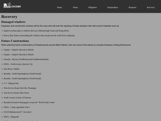 Recovery screenshot