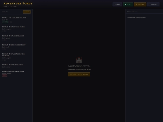 adventure-builder screenshot