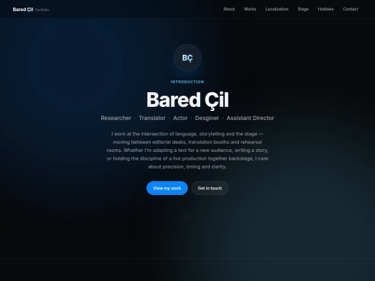 portfolyo screenshot