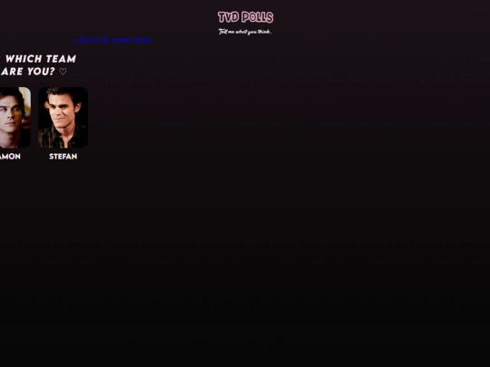 tvd-polls screenshot