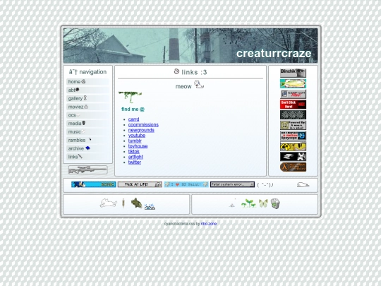 links screenshot