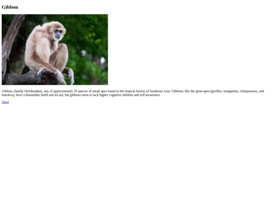 gibbon screenshot