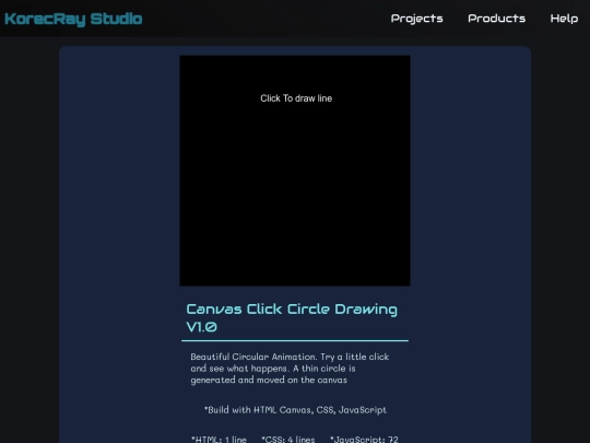 projects_page screenshot