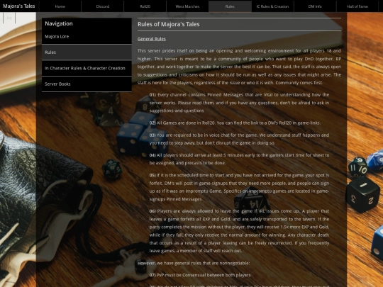 majorarules screenshot