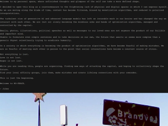 writings/first-post screenshot