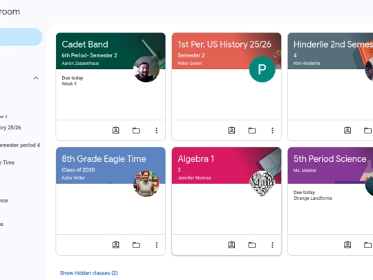 google screenshot