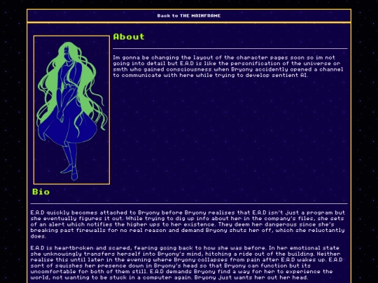 E.A.D screenshot