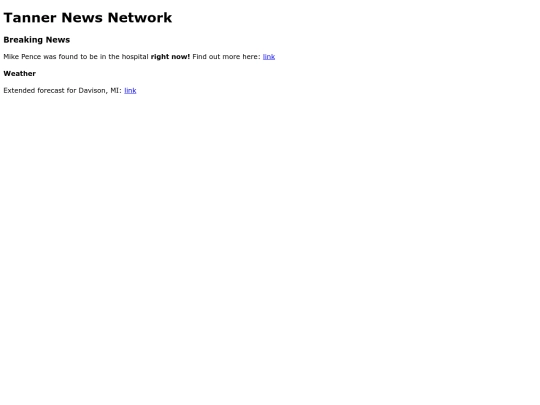 news_homepage screenshot