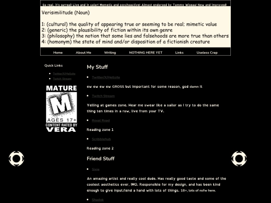 links screenshot