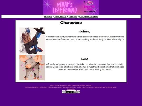 characters screenshot