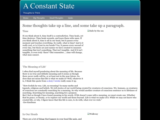 BigThoughts screenshot