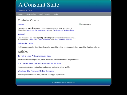 Links screenshot