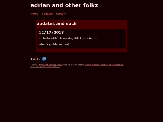 blog screenshot