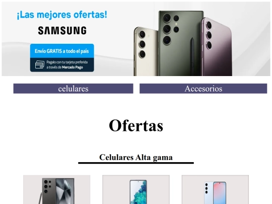 celuscapum/ofertas screenshot