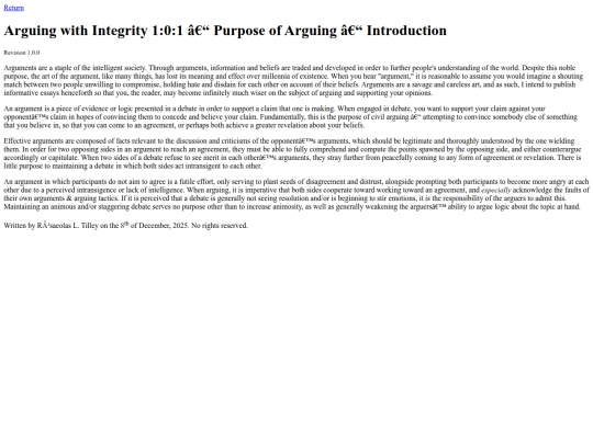 writings/Arguing with Integrity/1:0:1 screenshot