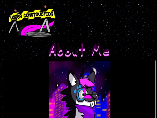 html/aboutme screenshot