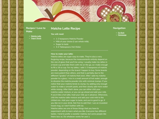 matchalatte screenshot
