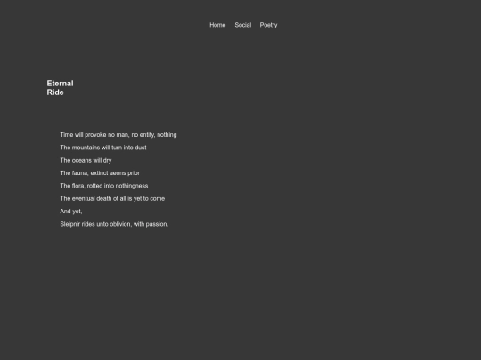 poetry screenshot