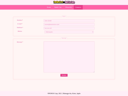 contacto screenshot
