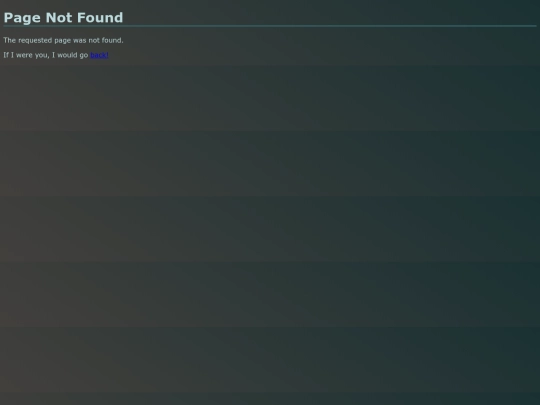 not_found screenshot