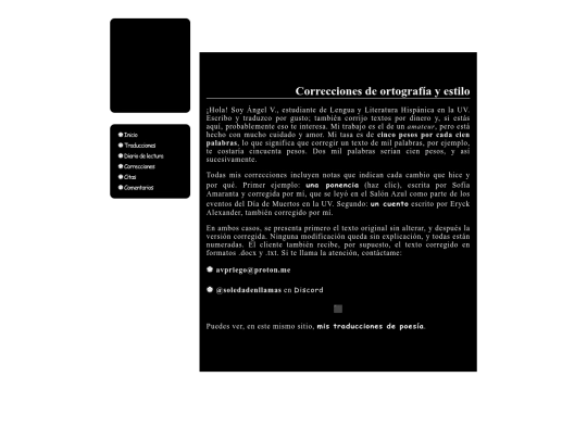 correcciones screenshot