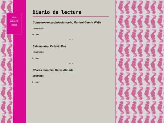 lecturas screenshot