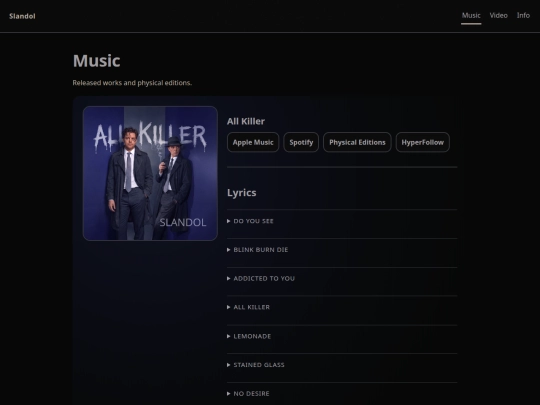 music screenshot