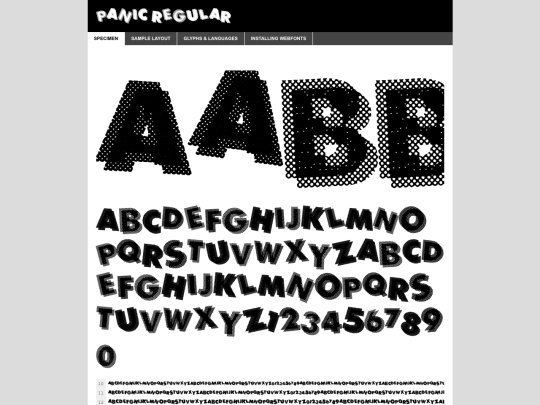 Attachments/Fonts/webfontkit-20220926-181727/panic-demo screenshot