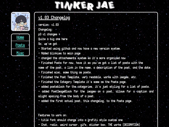 Pages/Archive/V1.03Changelog screenshot