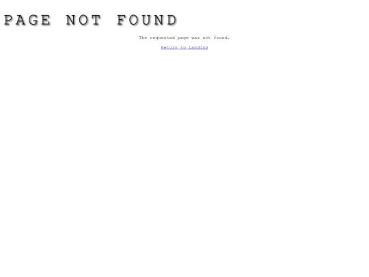 not_found screenshot