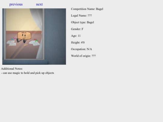 hosts/season_one/bagel screenshot