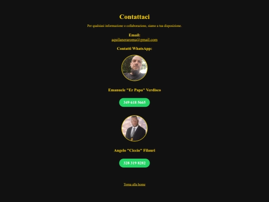 contatti screenshot