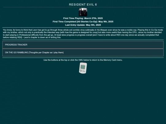 rw/memcard/1/re6 screenshot