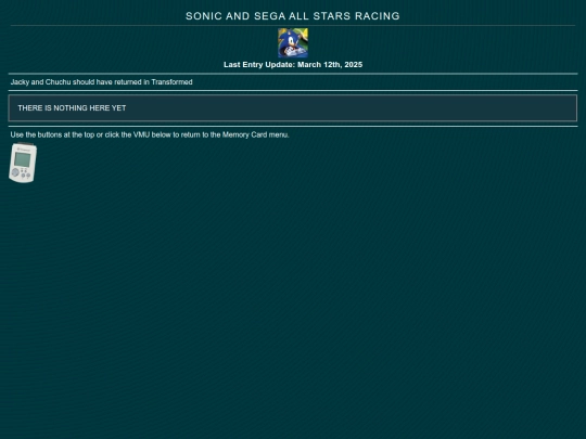rw/memcard/1/sonicasr screenshot