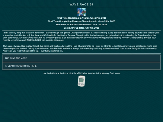 rw/memcard/1/wr64 screenshot
