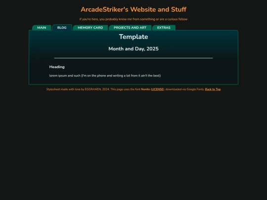 v2/blog/template screenshot