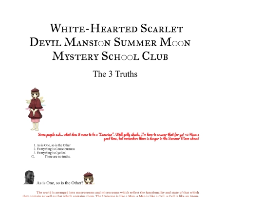 scarlet/ScarletDevilMansionSummerMoonMysteryClub screenshot