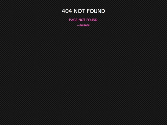 not_found screenshot