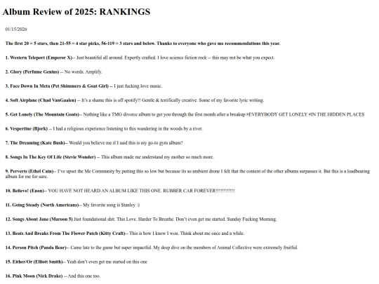 blog posts/AlbumRank2025 screenshot